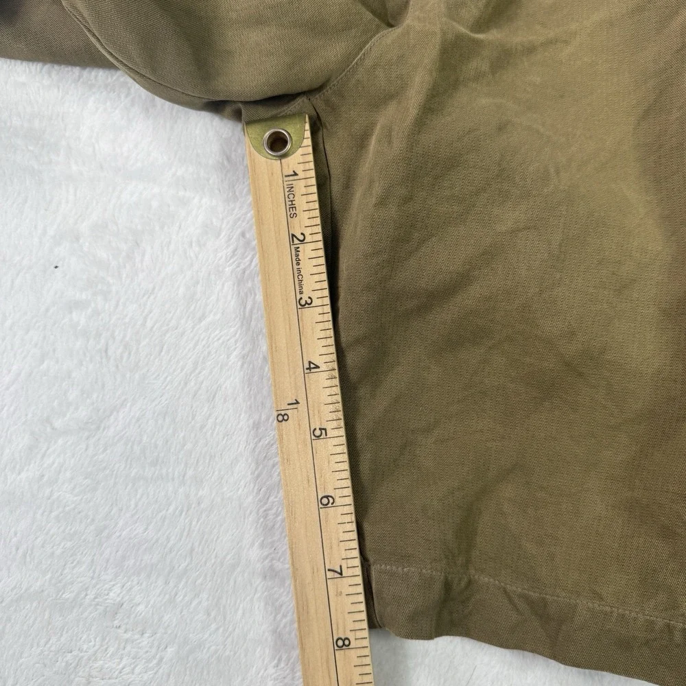 Tommy Bahama Shorts Mens 42 Brown Island Zone Relax‎ Silk Chino Resort Pleated